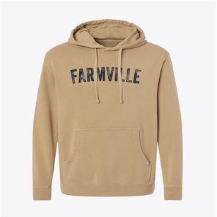 Farmville North Carolina Timeless Retro Pigment-Dyed Hoodie