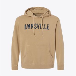 Annsville New York Timeless Retro Pigment-Dyed Hoodie