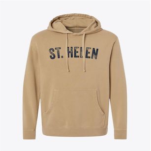 St. Helen Michigan Timeless Retro Pigment-Dyed Hoodie