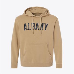 Albany Vermont Timeless Retro Pigment-Dyed Hoodie