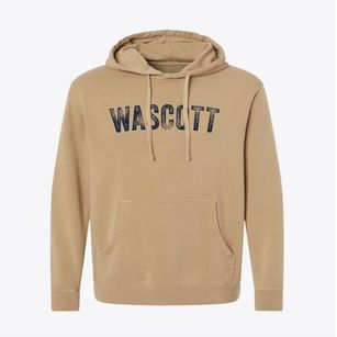 Wascott Wisconsin Timeless Retro Pigment-Dyed Hoodie