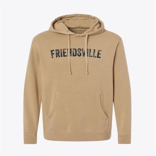 Friendsville Maryland Timeless Retro Pigment-Dyed Hoodie