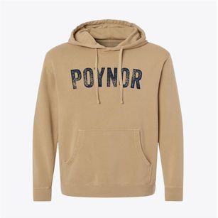 Poynor Texas Timeless Retro Pigment-Dyed Hoodie