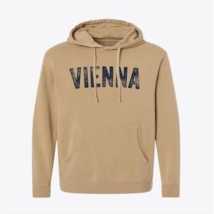 Vienna Virginia Timeless Retro Pigment-Dyed Hoodie