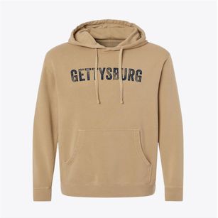 Gettysburg Pennsylvania Timeless Retro Pigment-Dyed Hoodie