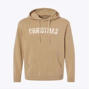 Christmas Florida Timeless Retro Pigment-Dyed Hoodie