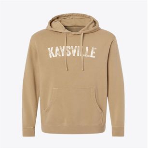 Kaysville Utah Timeless Retro Pigment-Dyed Hoodie
