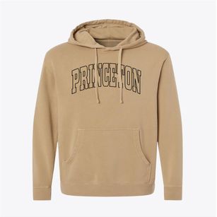 Princeton North Carolina Trendy Block Pigment-Dyed Hoodie