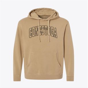 Conestoga Pennsylvania Trendy Block Pigment-Dyed Hoodie