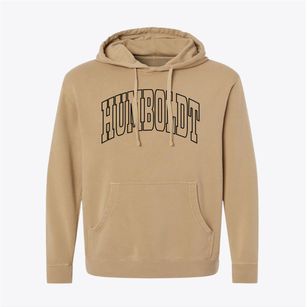 Humboldt Nebraska Trendy Block Pigment-Dyed Hoodie