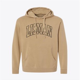 Lisman Alabama Trendy Block Pigment-Dyed Hoodie