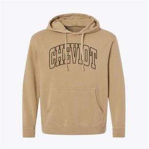 Cheviot Ohio Trendy Block Pigment-Dyed Hoodie