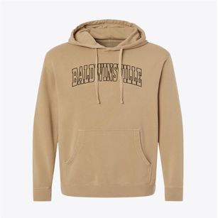 Baldwinsville New York Trendy Block Pigment-Dyed Hoodie