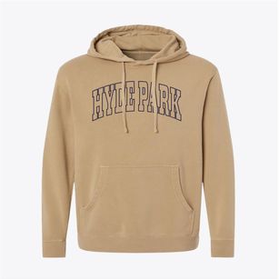 Hyde Park Vermont Trendy Block Pigment-Dyed Hoodie