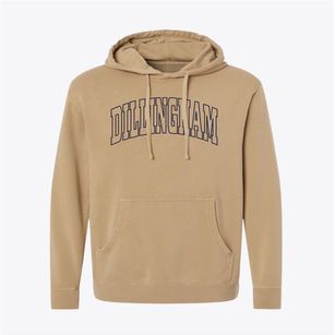 Dillingham Alaska Trendy Block Pigment-Dyed Hoodie