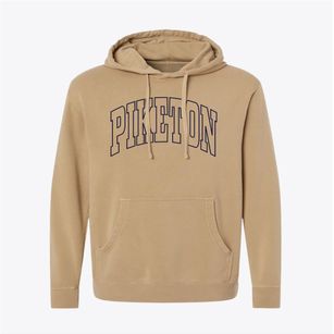 Piketon Ohio Trendy Block Pigment-Dyed Hoodie