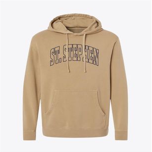 St. Stephen South Carolina Trendy Block Pigment-Dyed Hoodie