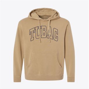Tubac Arizona Trendy Block Pigment-Dyed Hoodie