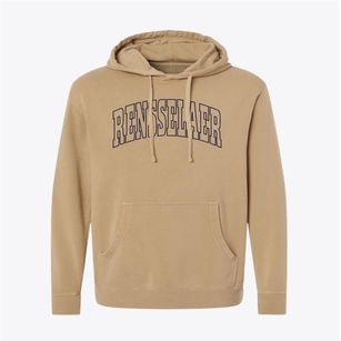 Rensselaer Missouri Trendy Block Pigment-Dyed Hoodie