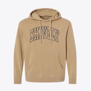 Shively Kentucky Trendy Block Pigment-Dyed Hoodie