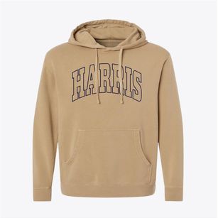 Harris Missouri Trendy Block Pigment-Dyed Hoodie