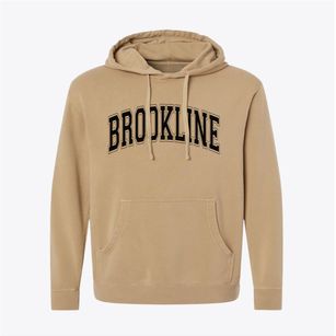 Brookline New Hampshire Varsity Pigment-Dyed Hoodie