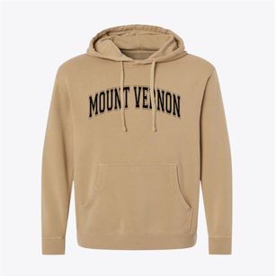 Mount Vernon Missouri Varsity Pigment-Dyed Hoodie