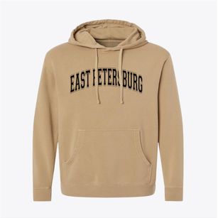 East Petersburg Pennsylvania Varsity Pigment-Dyed Hoodie