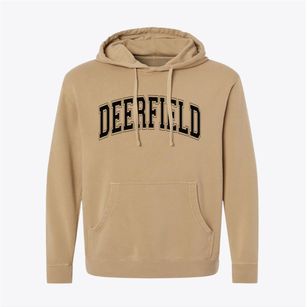 Deerfield New Hampshire Varsity Pigment-Dyed Hoodie
