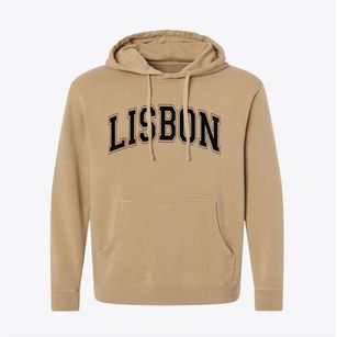 Lisbon New York Varsity Pigment-Dyed Hoodie
