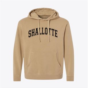 Shallotte North Carolina Varsity Pigment-Dyed Hoodie