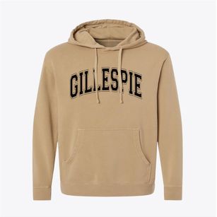 Gillespie Illinois Varsity Pigment-Dyed Hoodie