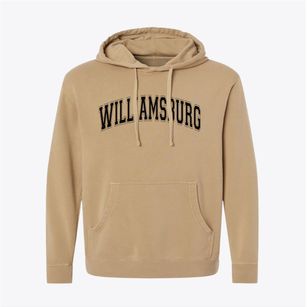 Williamsburg Iowa Varsity Pigment-Dyed Hoodie