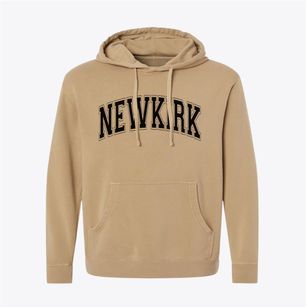 Newkirk Oklahoma Varsity Pigment-Dyed Hoodie