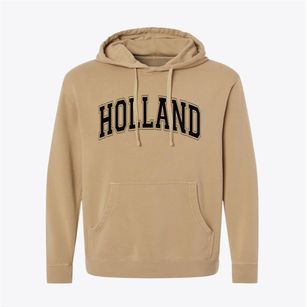 Holland Michigan Varsity Pigment-Dyed Hoodie