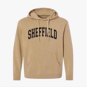 Sheffield Iowa Varsity Pigment-Dyed Hoodie