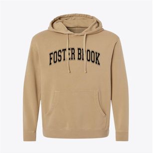 Foster Brook Pennsylvania Varsity Pigment-Dyed Hoodie
