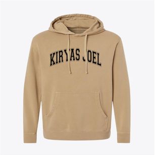 Kiryas Joel New York Varsity Pigment-Dyed Hoodie