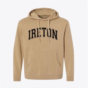 Ireton Iowa Varsity Pigment-Dyed Hoodie