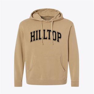 Hilltop Georgia Varsity Pigment-Dyed Hoodie