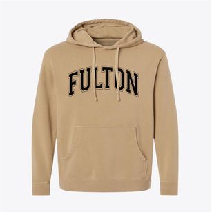 Fulton Indiana Varsity Pigment-Dyed Hoodie
