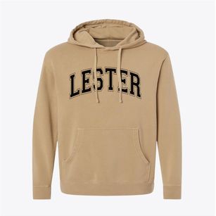 Lester West Virginia Varsity Pigment-Dyed Hoodie
