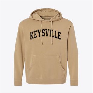 Keysville Georgia Varsity Pigment-Dyed Hoodie