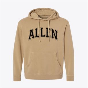 Allen Texas Varsity Pigment-Dyed Hoodie
