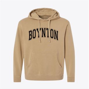 Boynton Oklahoma Varsity Pigment-Dyed Hoodie