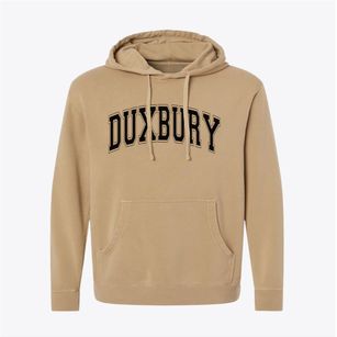 Duxbury Massachusetts Varsity Pigment-Dyed Hoodie