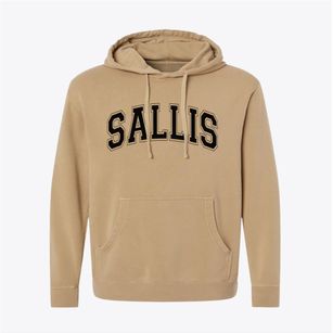 Sallis Mississippi Varsity Pigment-Dyed Hoodie