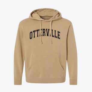 Otterville Illinois Varsity Pigment-Dyed Hoodie