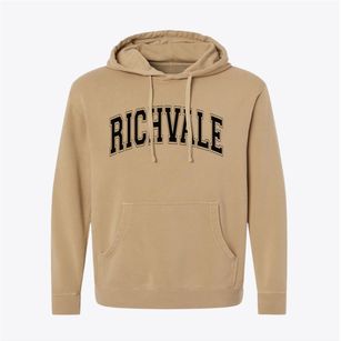 Richvale California Varsity Pigment-Dyed Hoodie