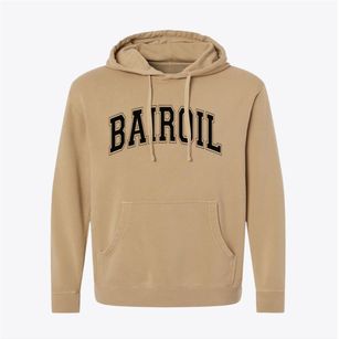 Bairoil Wyoming Varsity Pigment-Dyed Hoodie